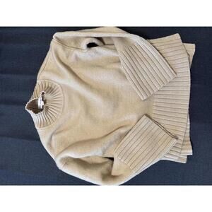 Free Assembly Medium Beige Knit Sweater